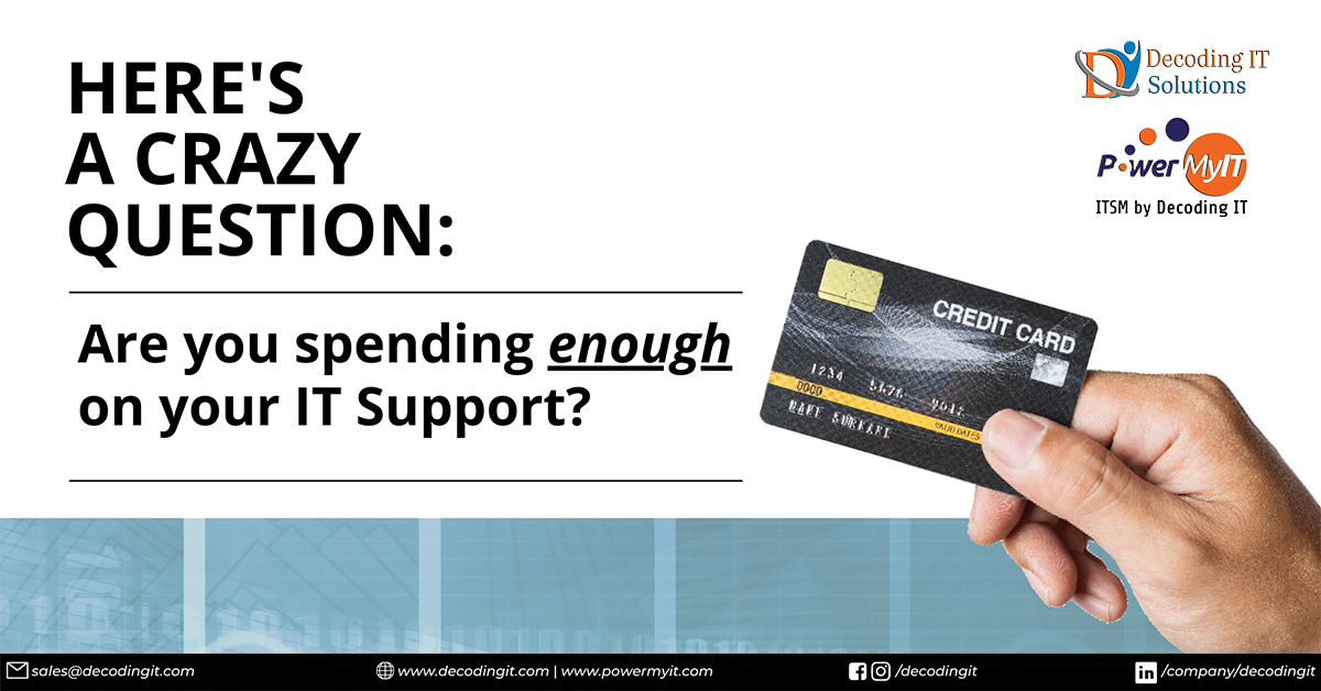 Are you spending enough?